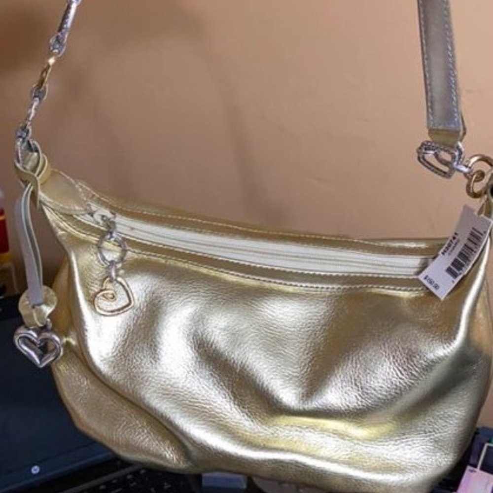 Brighton brand new gold small purse
